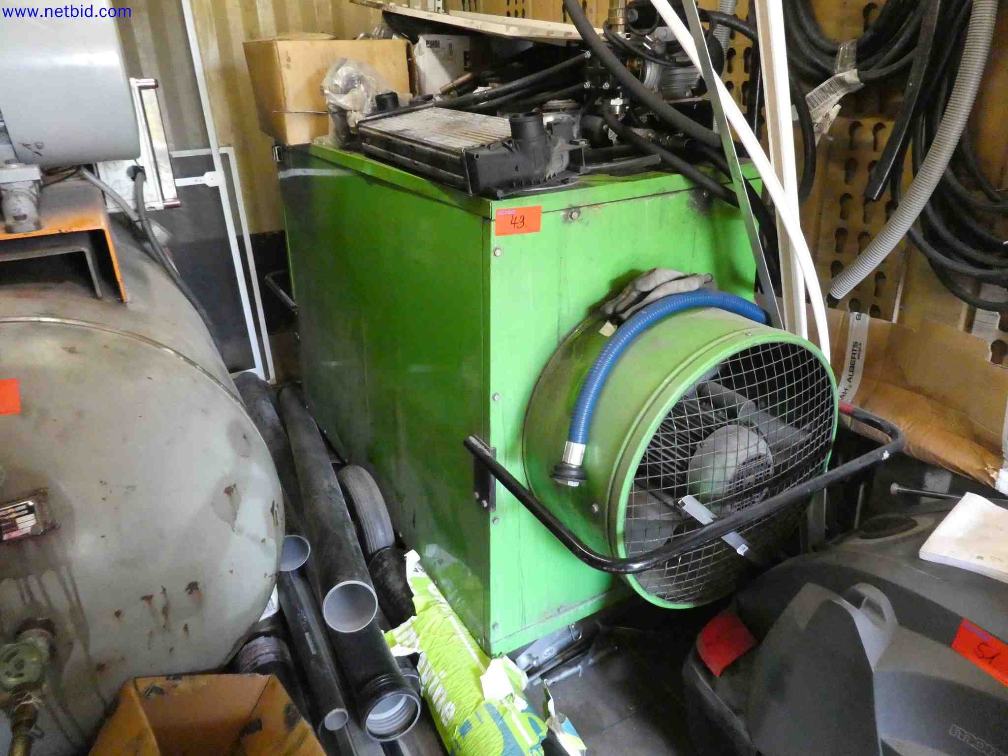 mobile Hallenheizung Remko CLK 160
